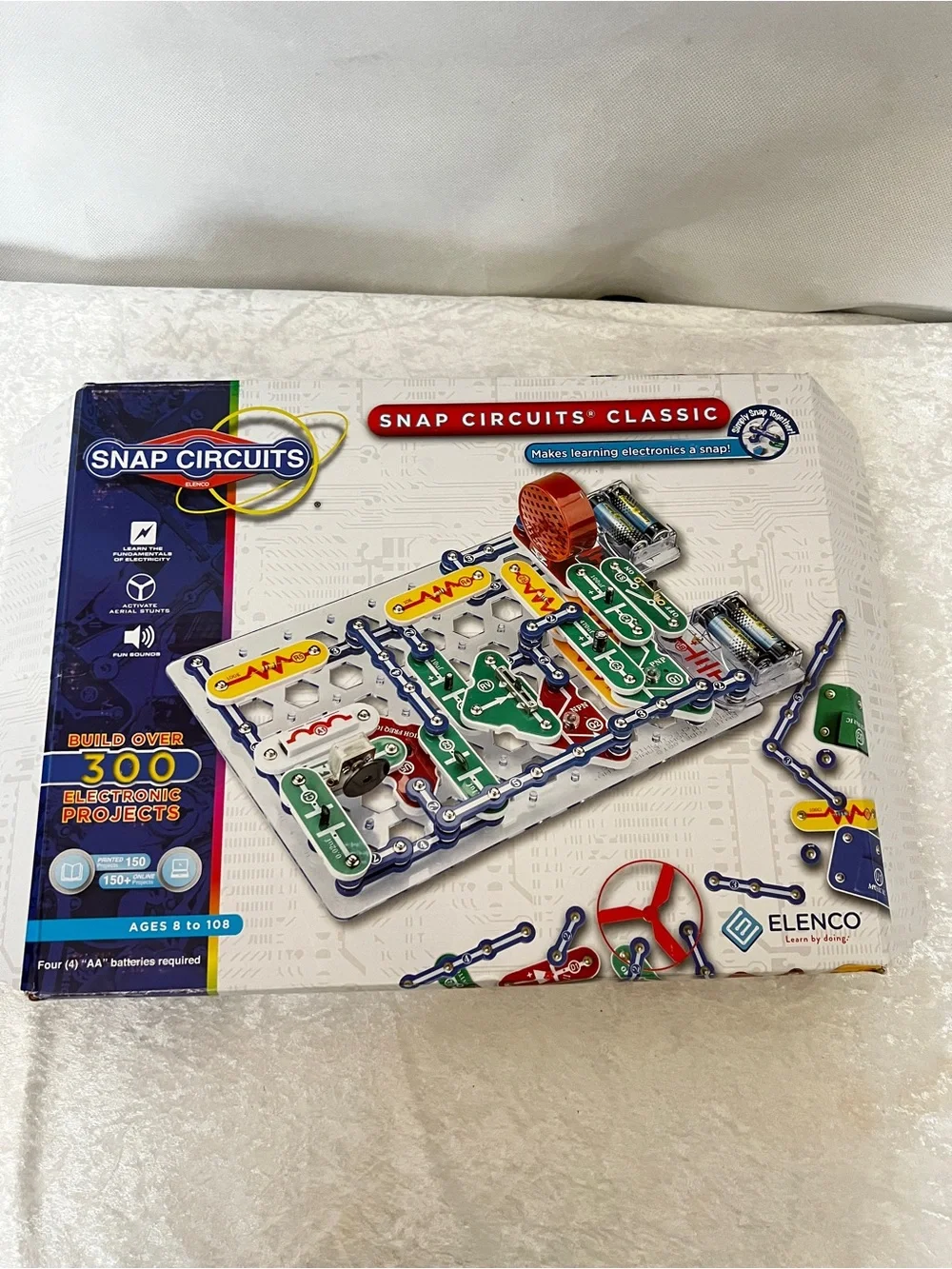 Snap Circuits 300-in-1 Science Kits Educational Electrical Circuit Board Toy 8+